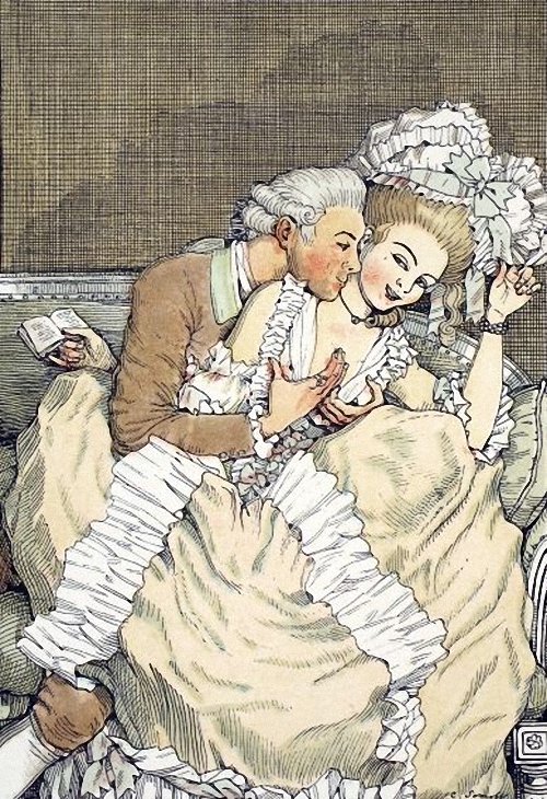 LAmoureux Pressant Konstantin Andreevic Somov, 1918